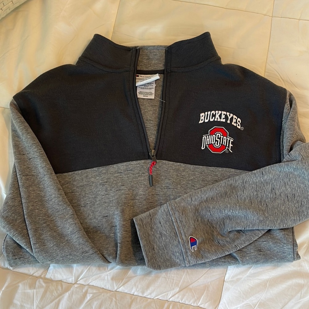 Ohio State 3/4 Zip